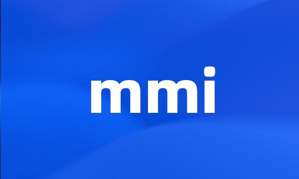 mmi