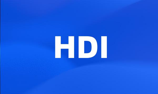 HDI