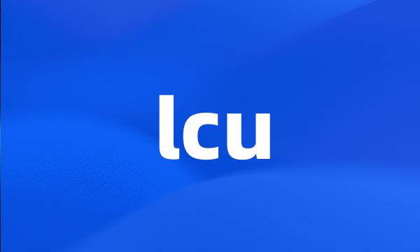 lcu