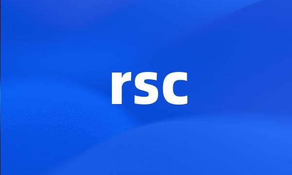 rsc