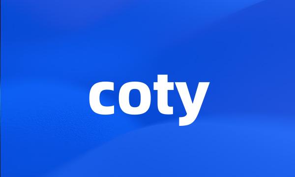 coty