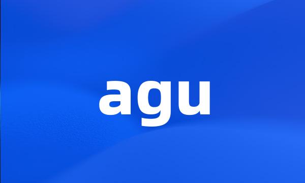 agu