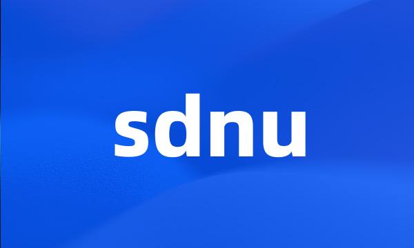 sdnu