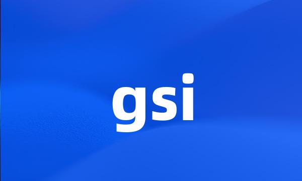 gsi