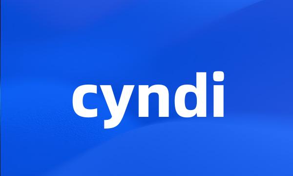 cyndi