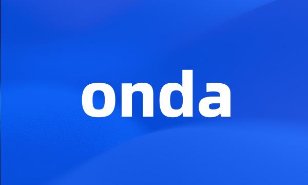 onda