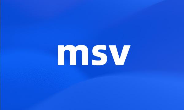 msv