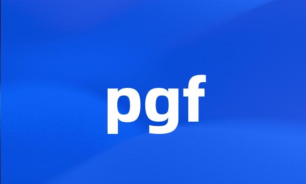 pgf