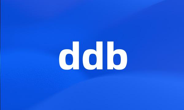 ddb