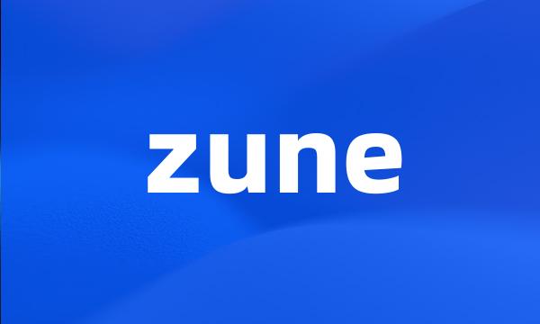 zune