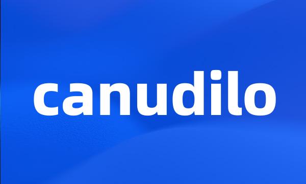 canudilo