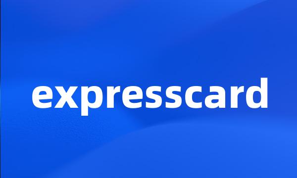 expresscard