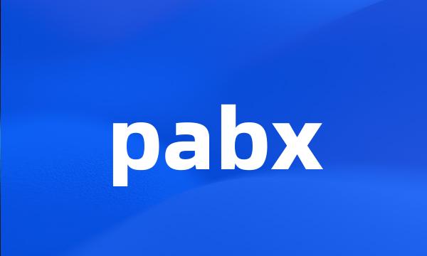 pabx