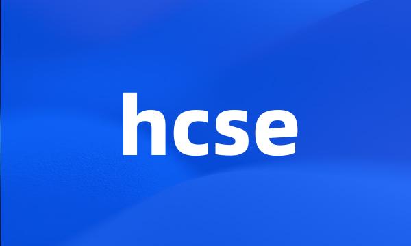 hcse