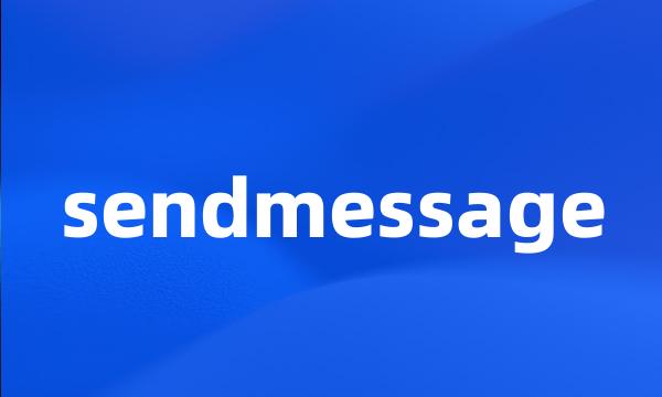 sendmessage