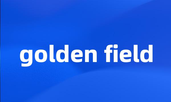 golden field