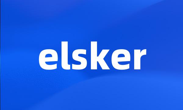 elsker