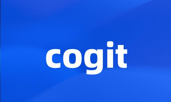 cogit