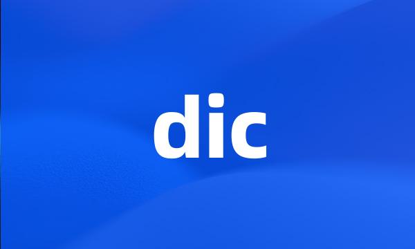 dic