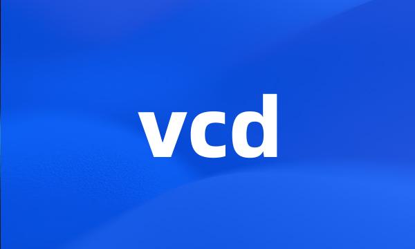 vcd