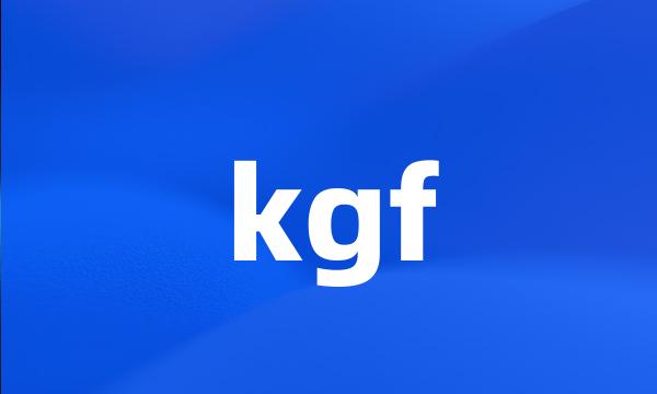 kgf