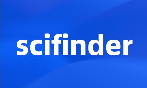 scifinder