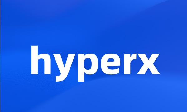 hyperx