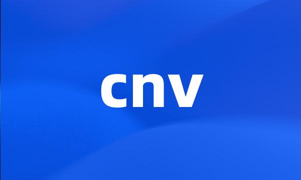 cnv