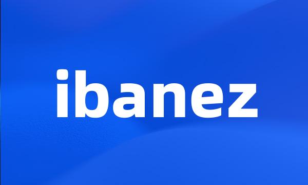 ibanez