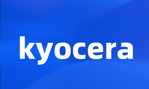 kyocera