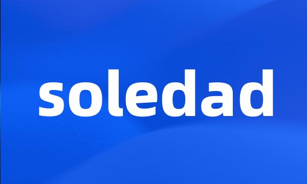 soledad