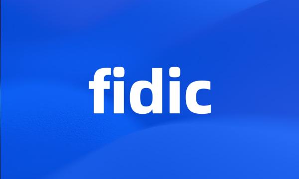 fidic