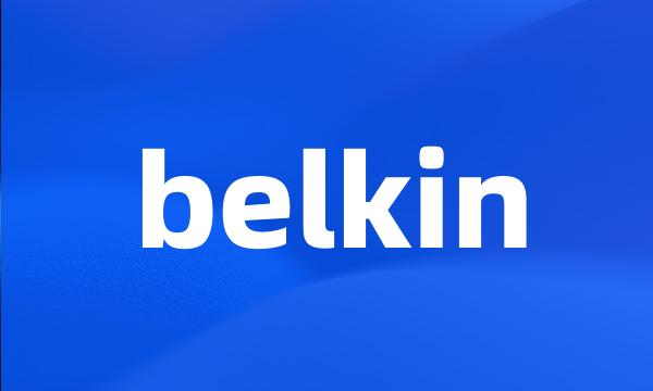 belkin