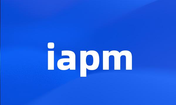 iapm