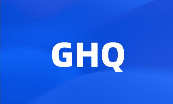 GHQ