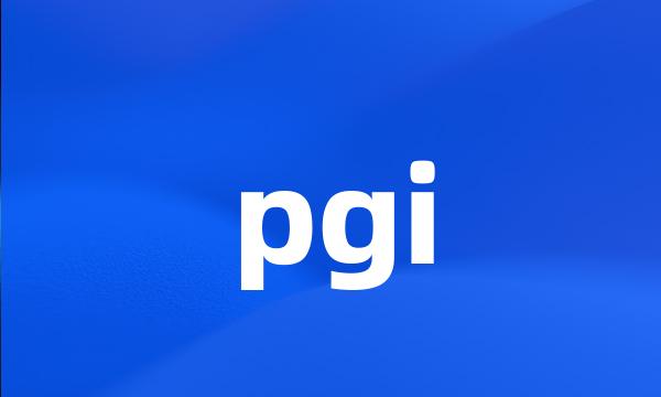 pgi