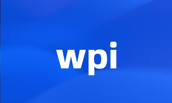 wpi