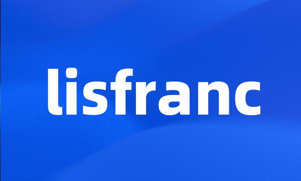 lisfranc