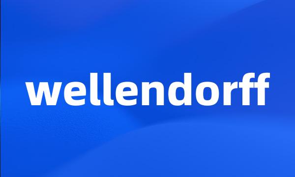 wellendorff