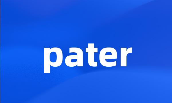 pater