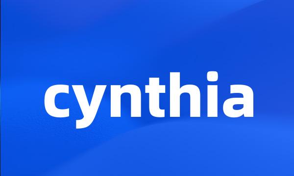 cynthia