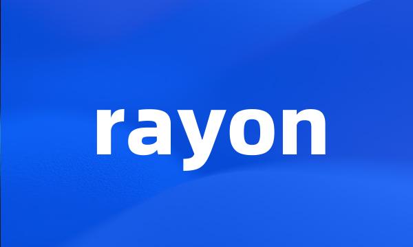 rayon