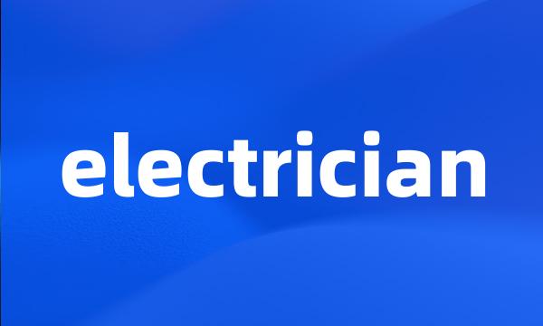 electrician