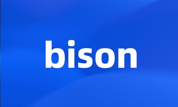 bison