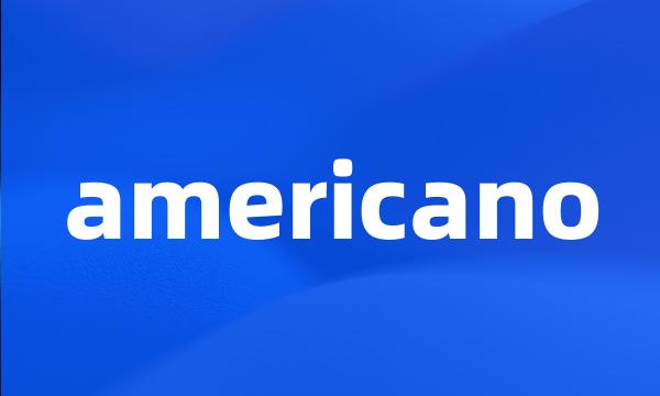 americano