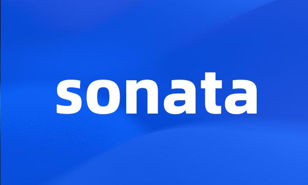 sonata