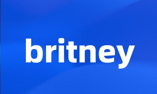 britney