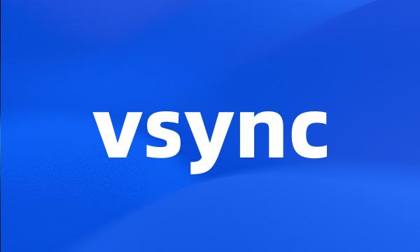 vsync