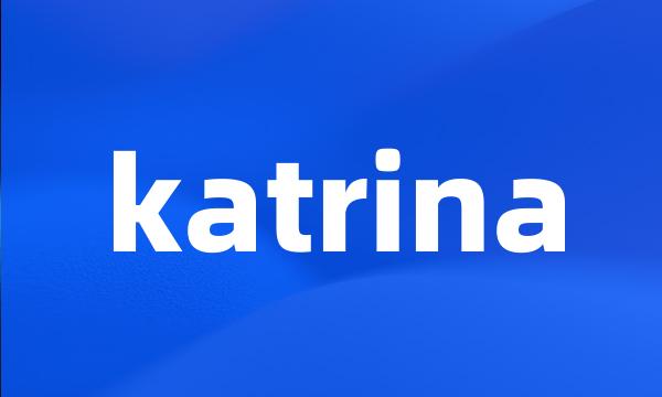 katrina