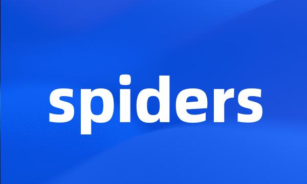 spiders